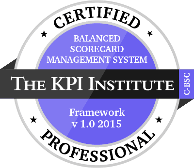 KPI Institute Certification in Performance Management